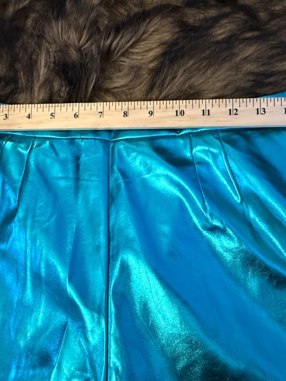 NWT Buddy Love Skort in Metallic Teal (Medium) - Picture 5 of 14